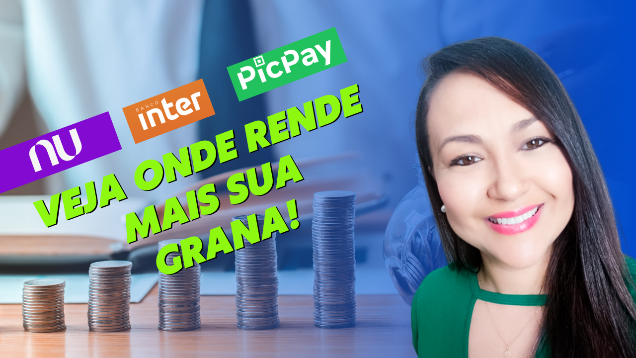 Onde guardar o DINHEIRO DA RESERVA DE EMERGÊNCIA? Compare Nubank, Banco Inter, Picpay, Pagbank…