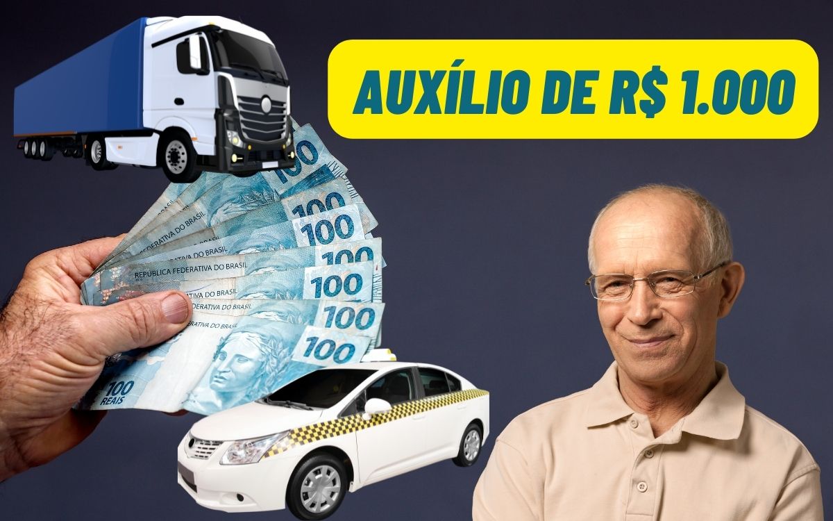 Auxílio de R$ 1.000