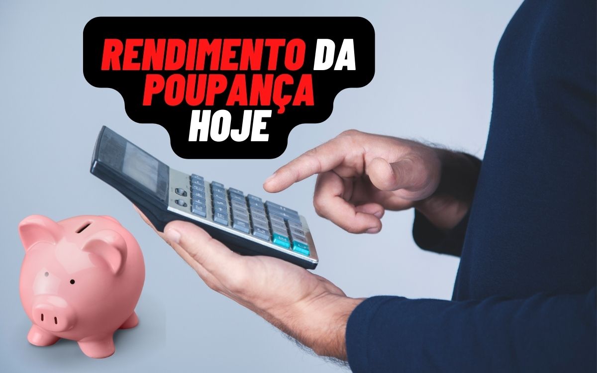 Rendimento da poupança: com a Selic em 13,75% veja quanto rende seu dinheiro hoje