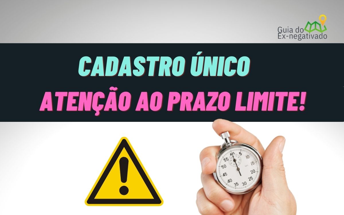 Atualizar dados do Cadastro Único