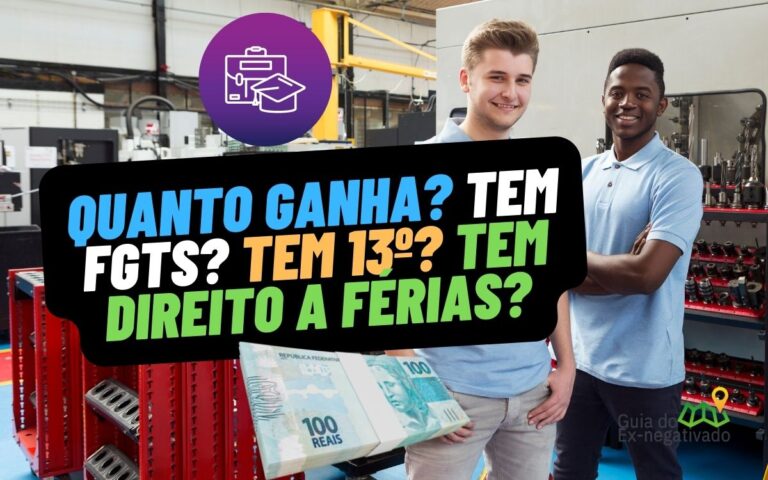 Quanto ganha um Jovem Aprendiz em 2022? Ele tem férias, 13º e FGTS? Saiba tudo 1 Quanto ganha um jovem aprendiz