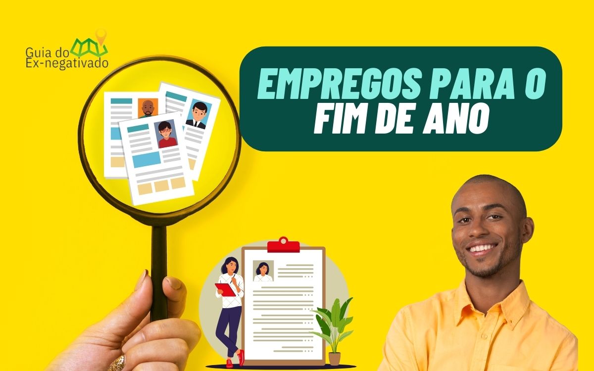 Vagas temporárias para o fim de ano