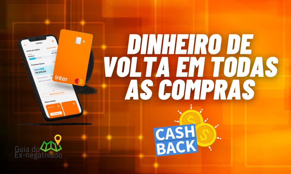 Crédito Debitado na Hora Inter tem promessa de até 1,25% de cashback em todas as compras