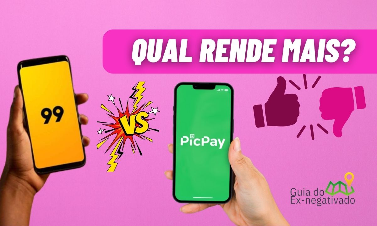 PicPay ou 99 Pay: qual vale mais a pena para guardar dinheiro? Compare os apps