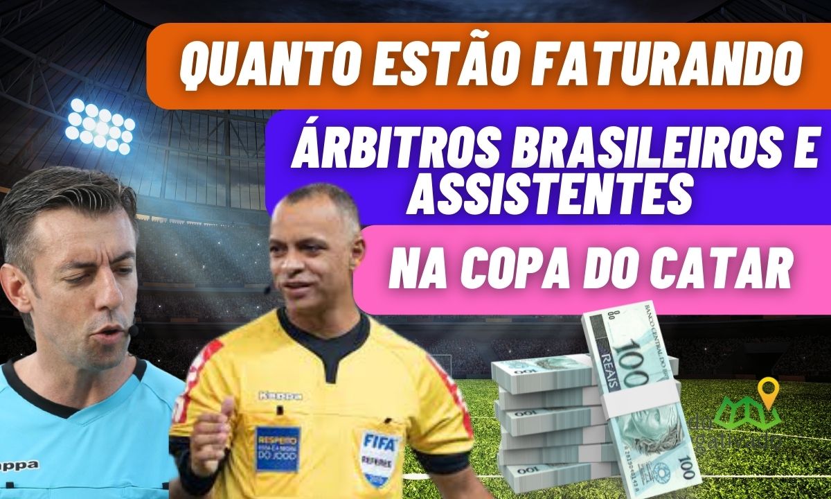 Quanto um árbitro ganha na Copa do Mundo? Conheça valores (inclusive de árbitros do VAR)