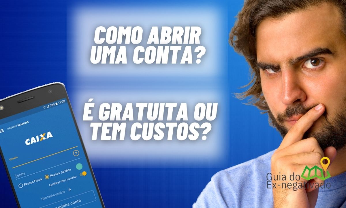 Como funciona a conta digital da Caixa