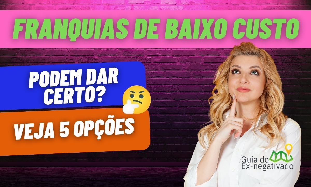 Franquias de R$ 10 mil dão lucro? Entenda isso e veja opções que podem fazer sentido