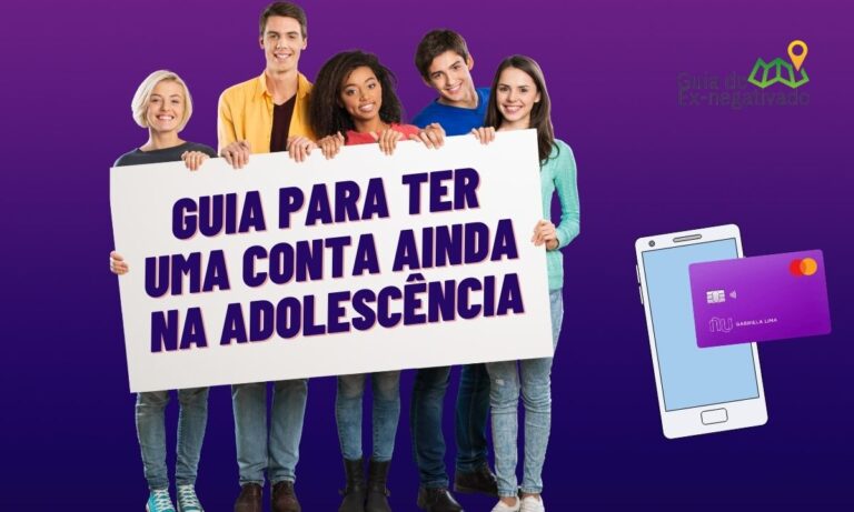Aprenda abrir conta para menor de 18 anos no Nubank; passo a passo 3 Abrir conta para menor de 18 anos no Nubank