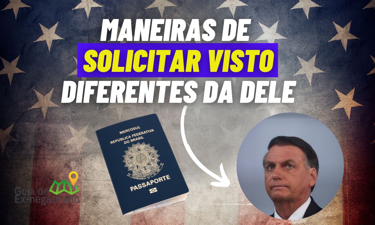 Bolsonaro pede visto americano para mais 6 meses; e quem deseja pedir no Brasil? Veja