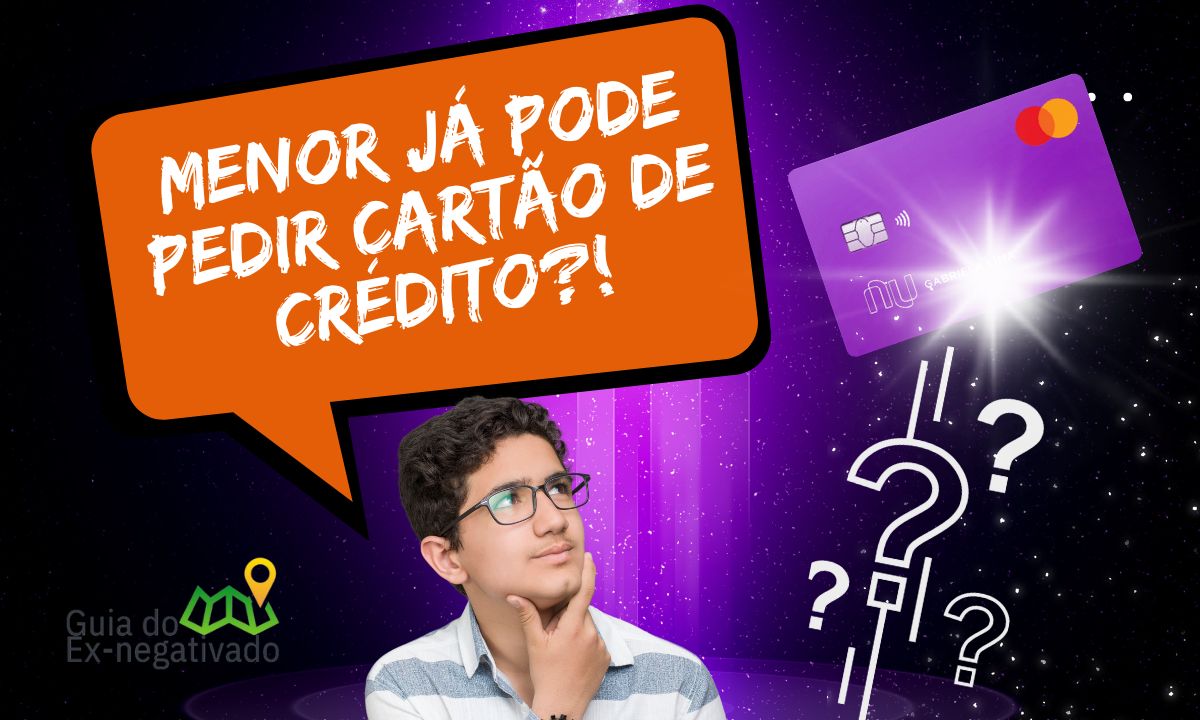 Cartão Nubank para menor