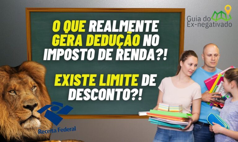 Material escolar entra no Imposto de Renda? Saiba o que pode ou não promover deduções 4 Material escolar entra no Imposto de Renda
