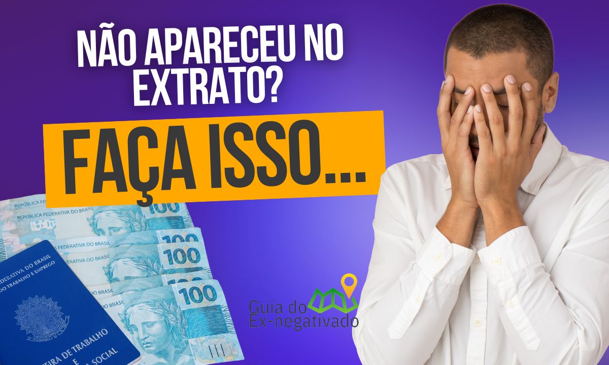 Multa rescisória não aparece no extrato do FGTS