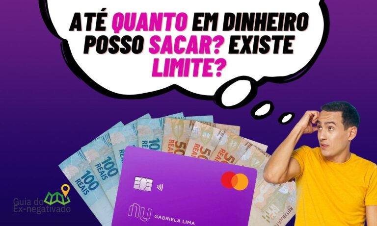 Resgatar dinheiro do cartão de crédito Nubank