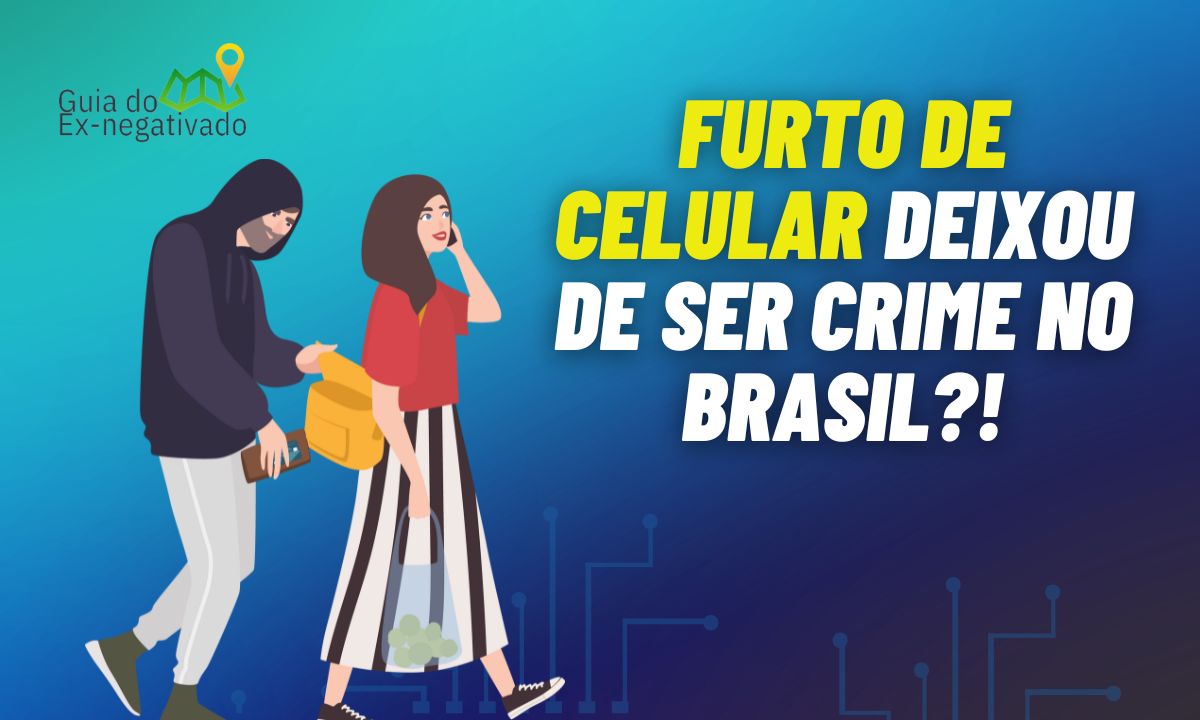 Roubo de celular não será mais crime