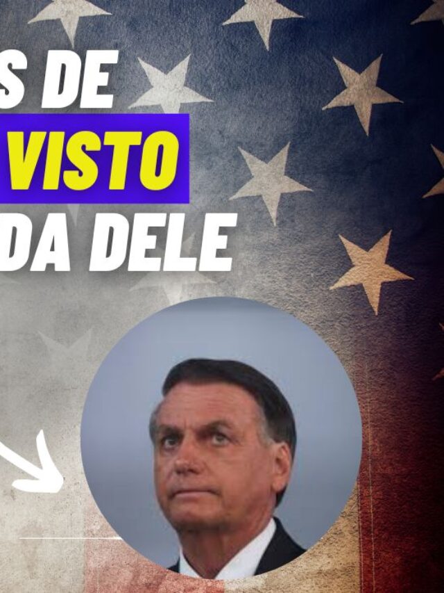 Story 4 Bolsonaro pede visto americano
