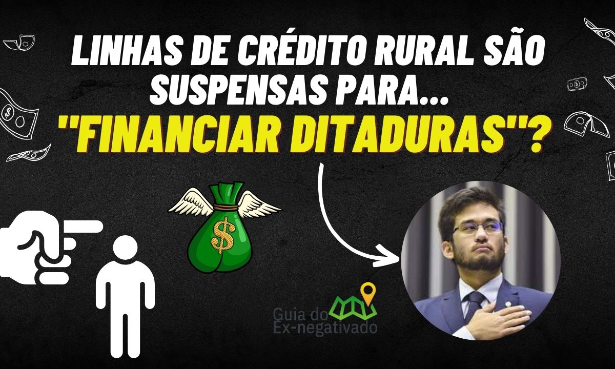 BNDES suspende 9 linhas de crédito e deputado Kim Kataguiri ataca: “financiar ditadura”