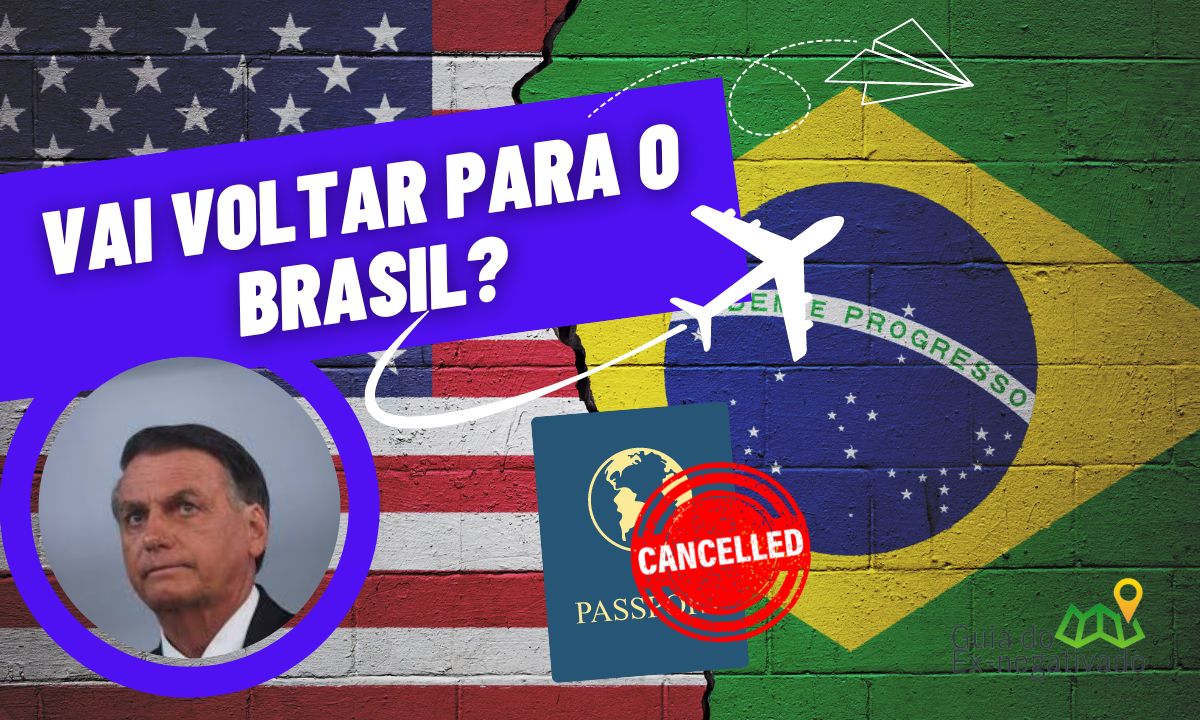 Bolsonaro pode ser deportado dos EUA caso seja remunerado; entenda a situação