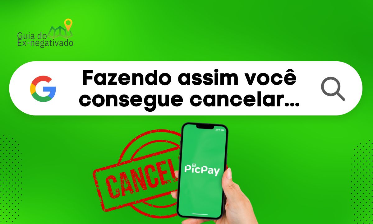 Cancelar conta do PicPay