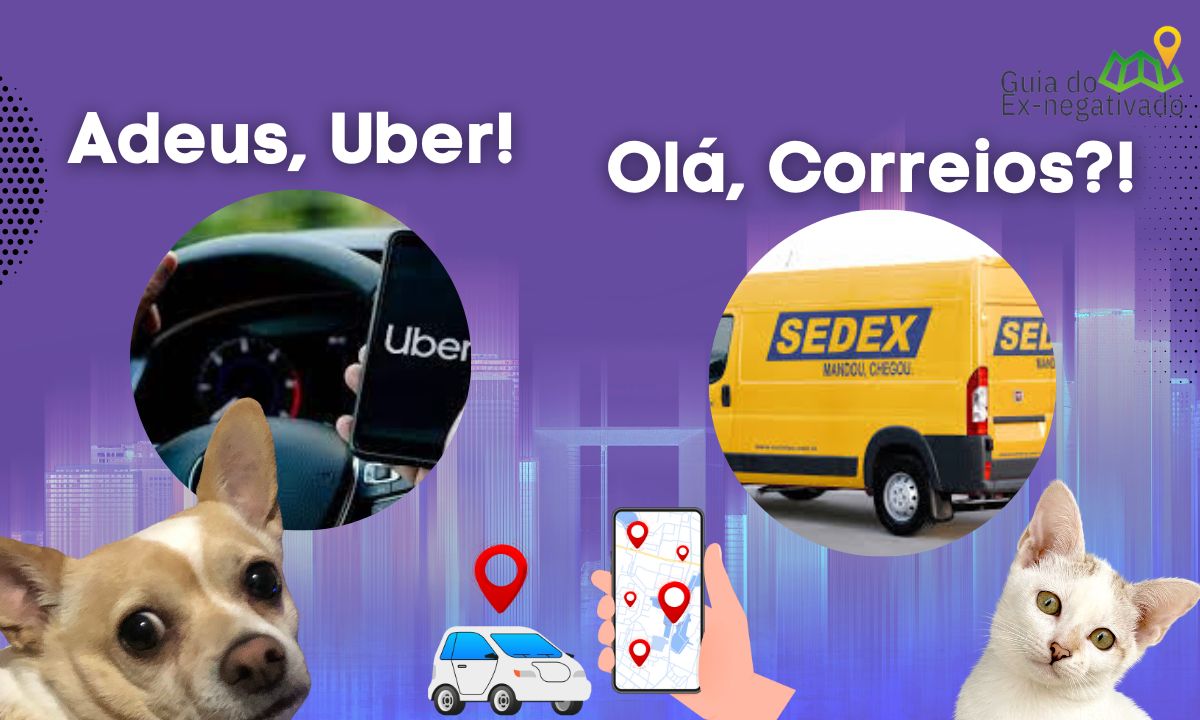 Correios pode substituir Uber