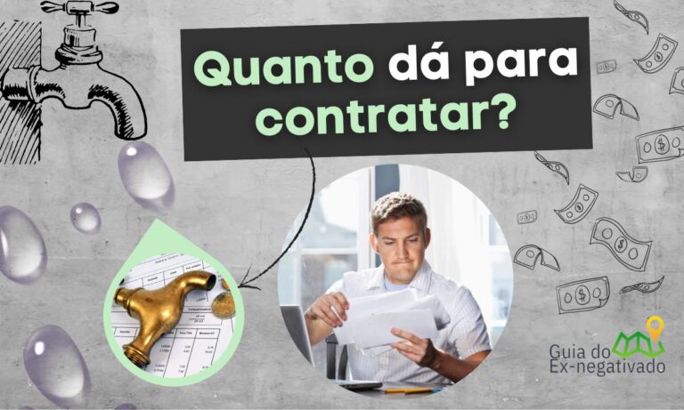 Empréstimo na conta de água