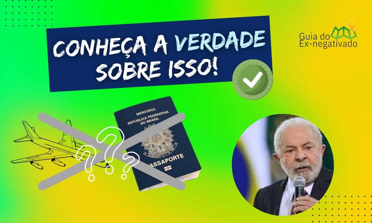 Lula sem passaporte? Proibido de deixar o país? Mensagem repercute na web