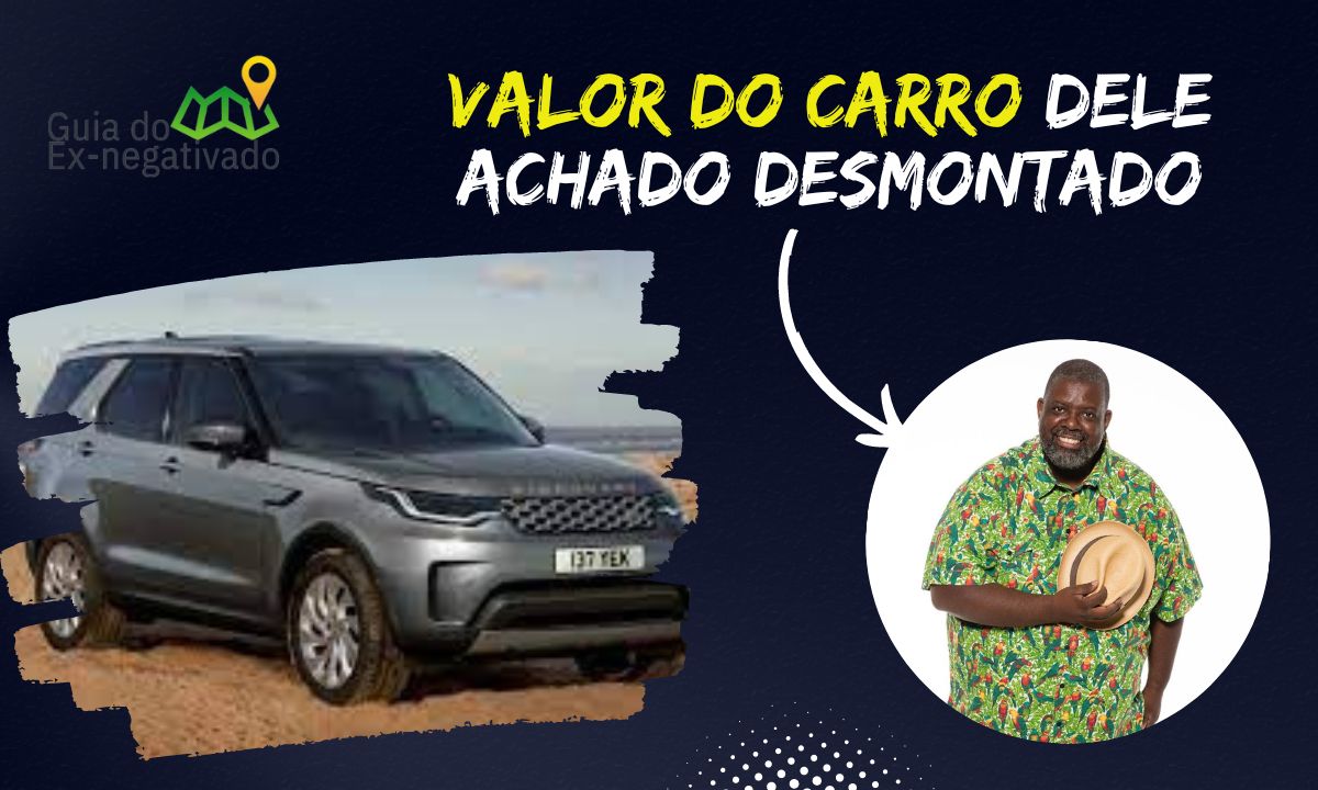 Quanto custa um Land Rover Discovery, carro roubado de Péricles? Conheça