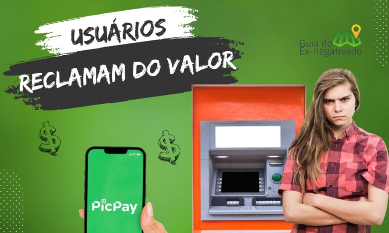 Sacar pelo PicPay no Banco24Horas: como fazer? Usuários reclamam de taxa alta 9 Sacar dinheiro pelo PicPay no Banco24Horas