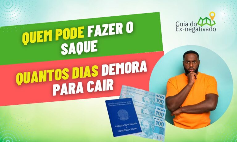 Saque digital do FGTS na rescisão