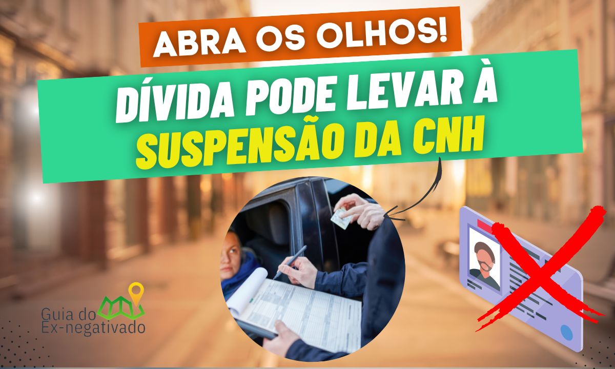 Suspensão da CNH por dívida