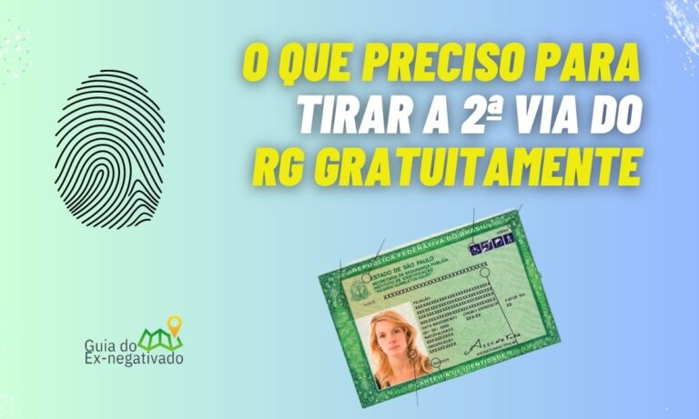 Como tirar a 2ª via do RG de graça