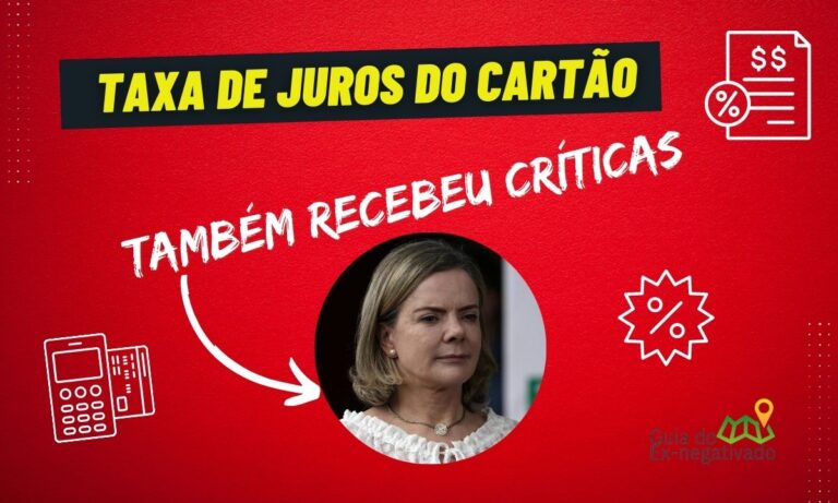 Taxa de juros do cartão de crédito