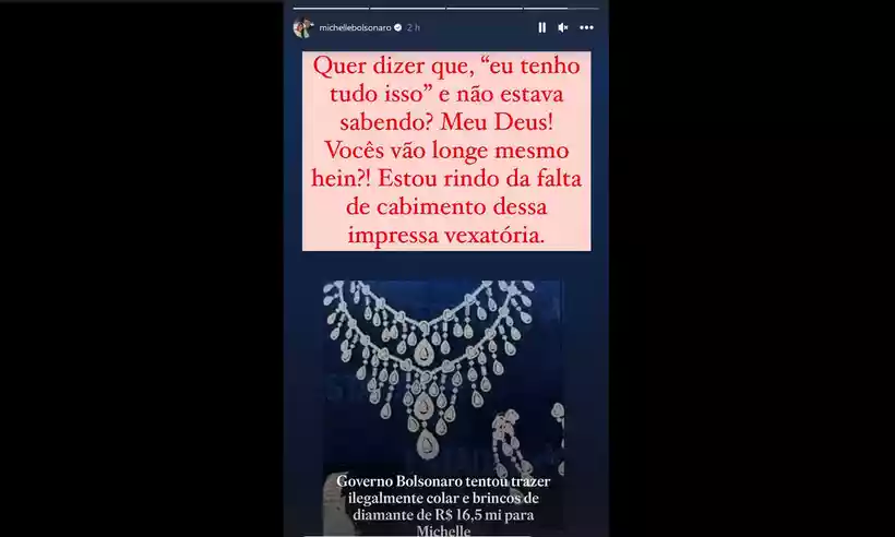 instagram da ex primeira dama michelle bolsonaro 1 400706