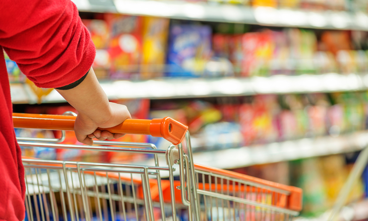 Aumento de consumo no supermercado