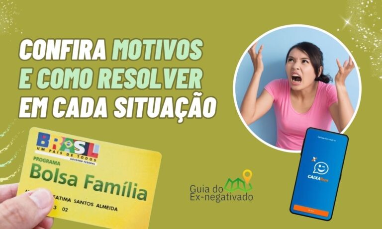Bolsa Família bloqueado no aplicativo