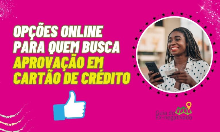 Cartão de crédito fácil de ser aprovado pela Internet