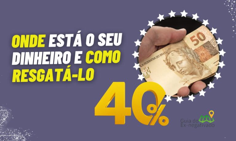 Multa de 40 do FGTS é depositada onde