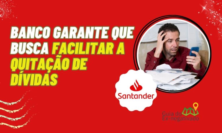 Negociar dívida Santander