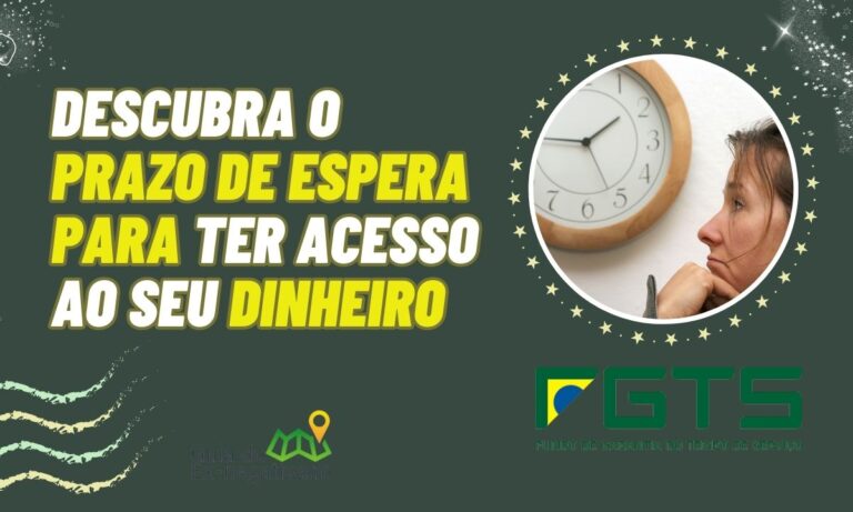 Quanto tempo posso sacar o FGTS depois da demissão