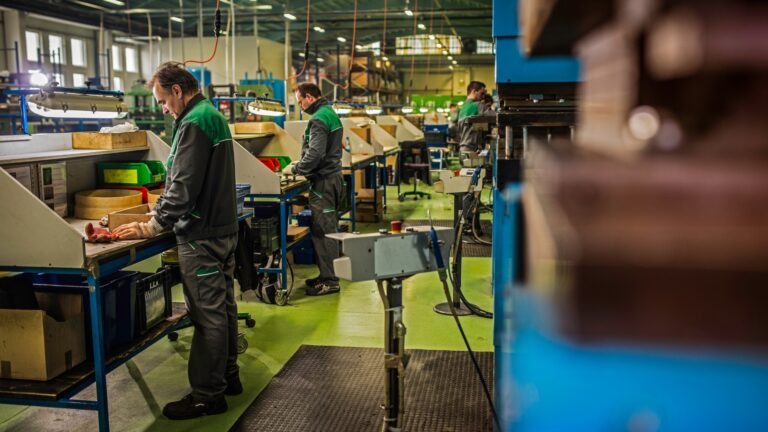 Produção de bens duráveis.