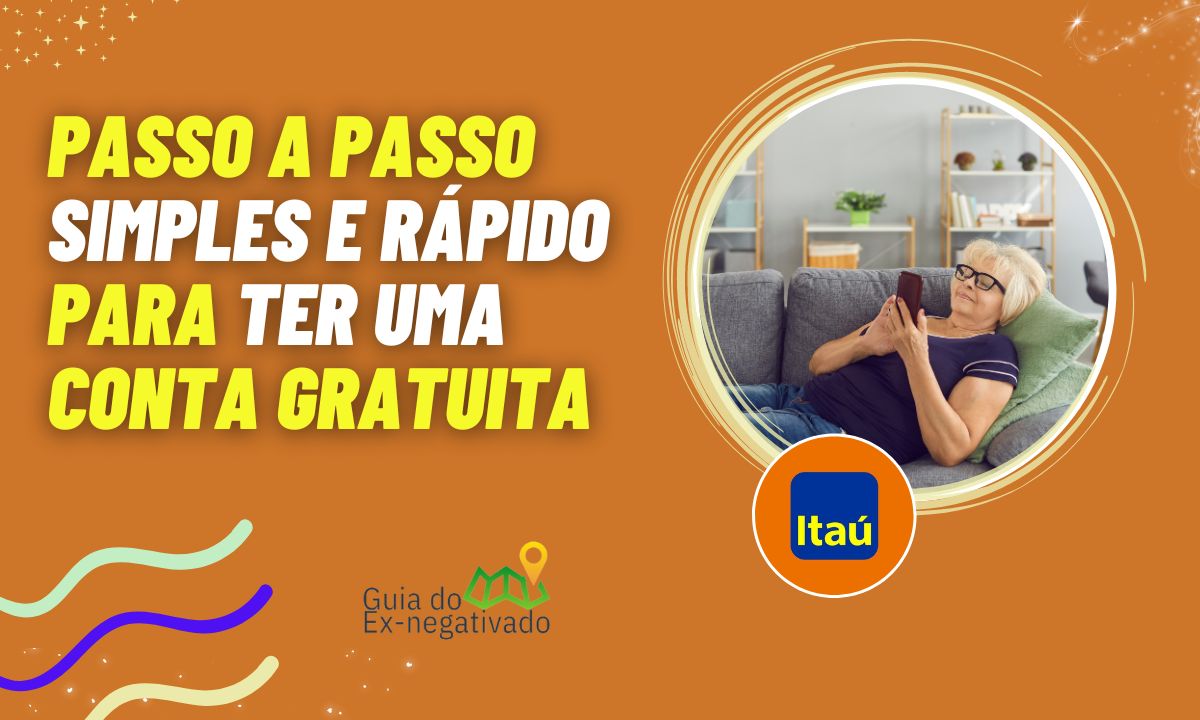 Abrir conta Itaú online