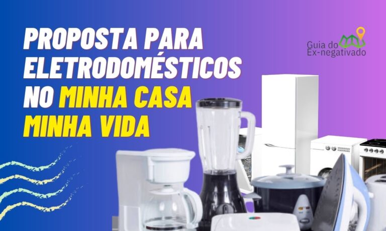 Eletrodomésticos no Minha Casa Minha Vida
