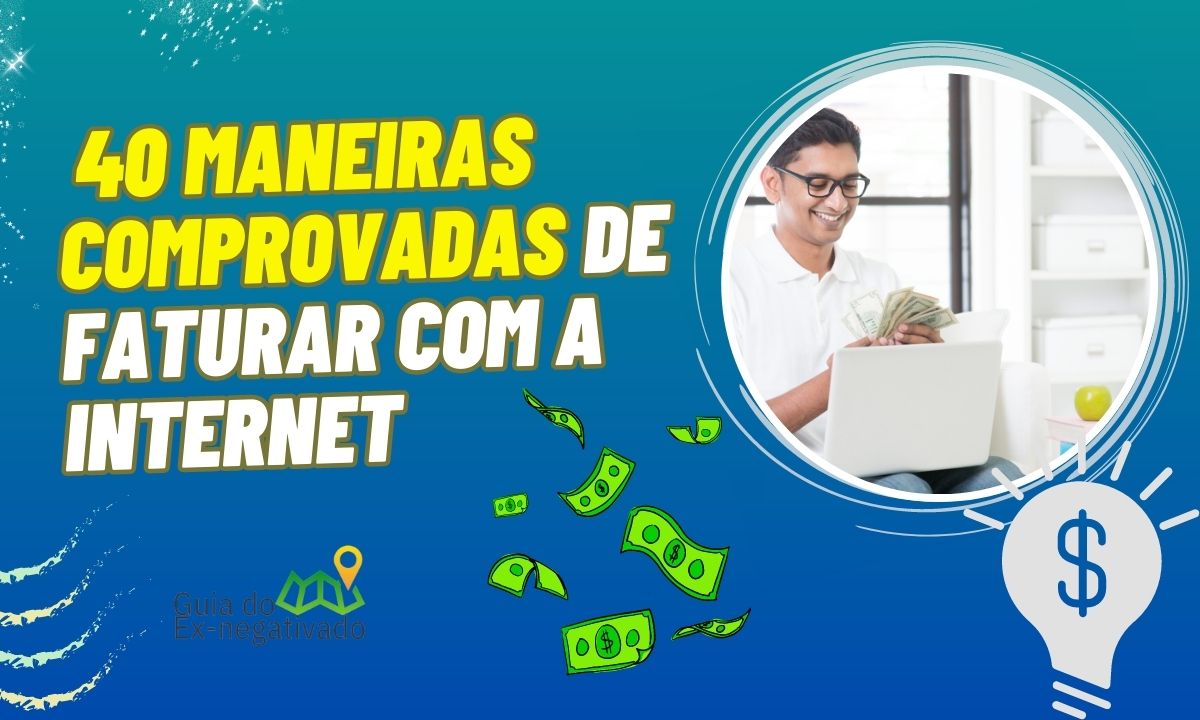 40 ideias para ganhar dinheiro na Internet (escolha área e consiga renda extra)