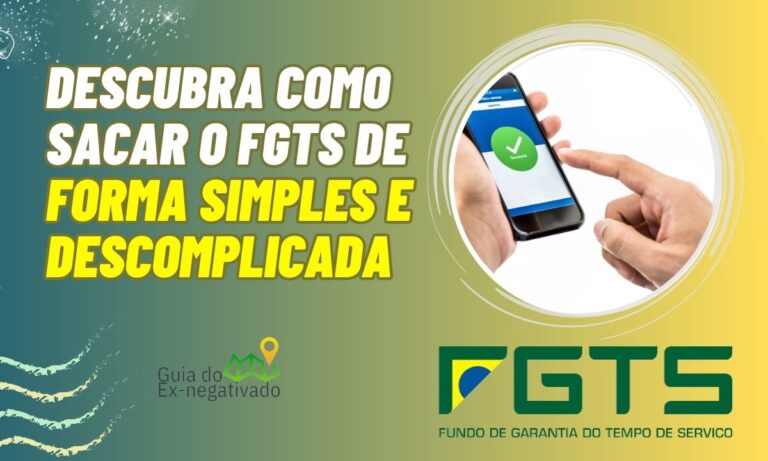 Não tenho conta na Caixa como sacar o FGTS