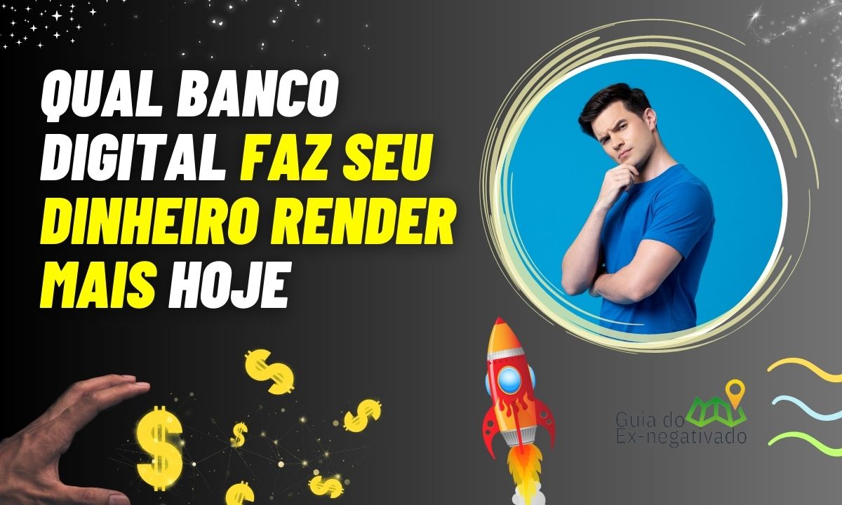 Qual banco digital rende mais CDI em 2023? Descubra onde guardar seu dinheiro