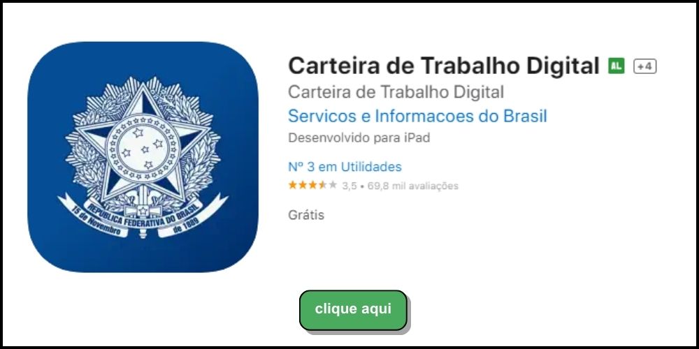 Carteira Digital de Trabalho.