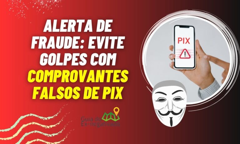 Comprovante de pix falso