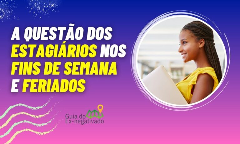 Estagiário pode trabalhar no sábado