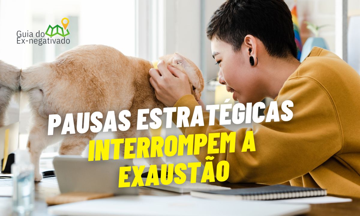 Estudo revela que pausas no trabalho ajudam recarregar energias (pets também podem ajudar)