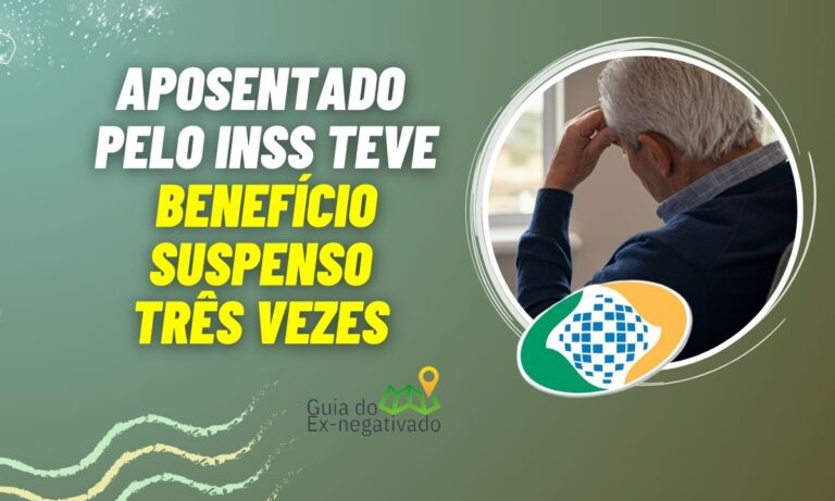 Benefício suspenso INSS