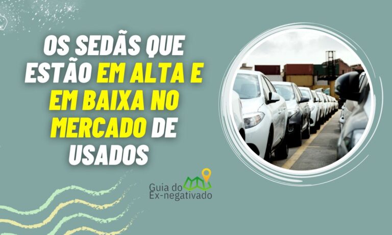 Carros usados em destaque: os sedãs que mais valorizam e os que perdem valor 4 Carros Sedãs